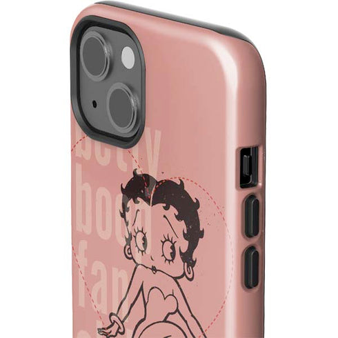 Betty Boop Fan Club iPhone 15 Impact Case